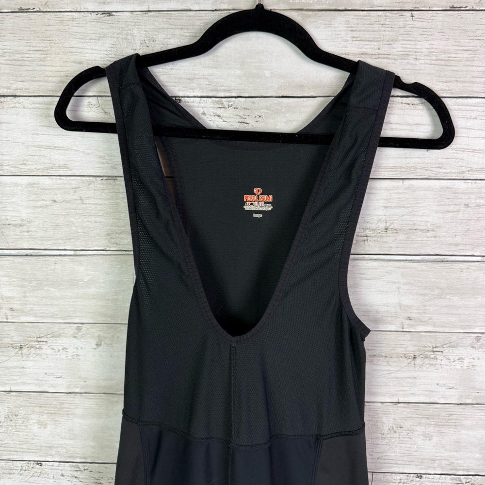 Pearl iZUMi thermal cycling bib tight Black Size Large - Picture 2 of 5